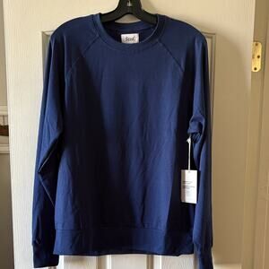 Feat NWT Unisex Navy Roam Crewneck sweatshirt size M